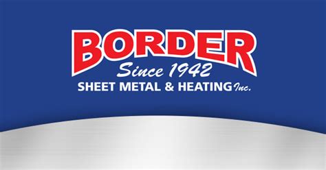 border sheet metal & heating inc|border sheet metal hayden.